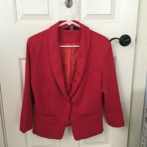 Casual Bright Berry Jacket